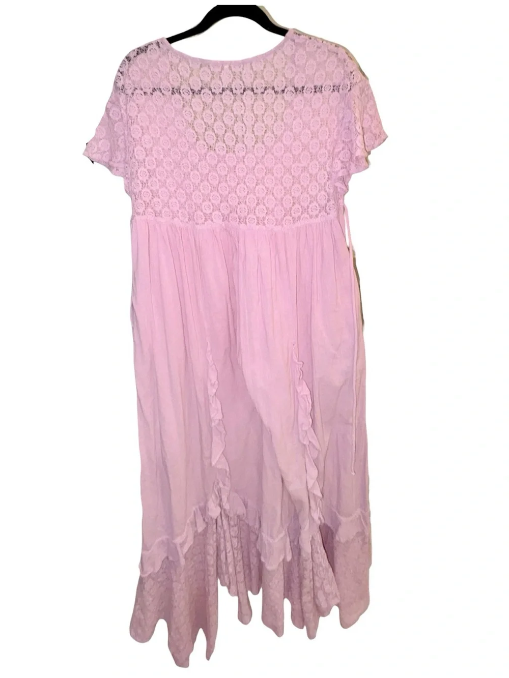 Free People x FREE-EST Blossom Pink Romance Boho Maxi Dress